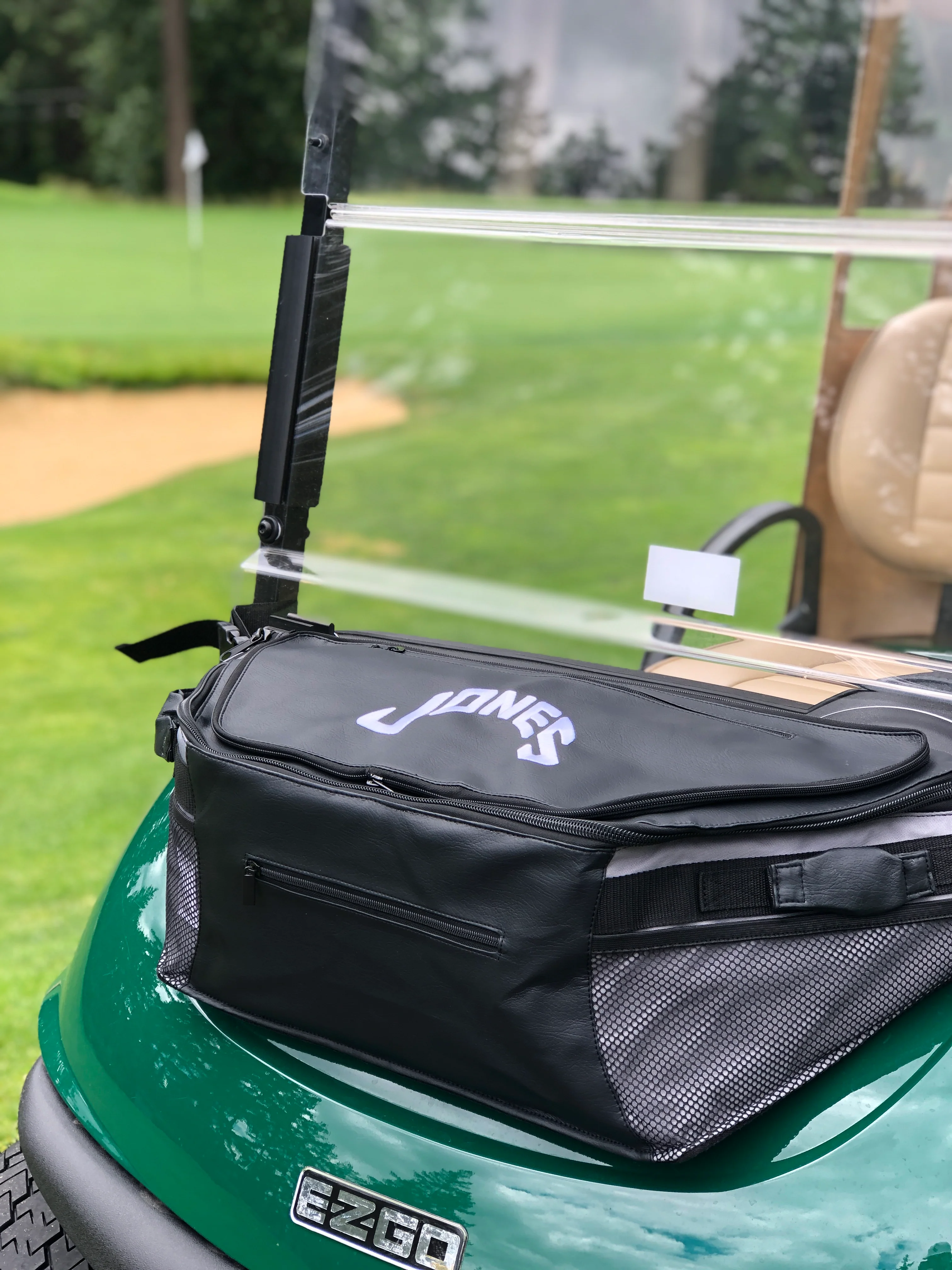Arched Jones Cart Cooler - Black - Image 3