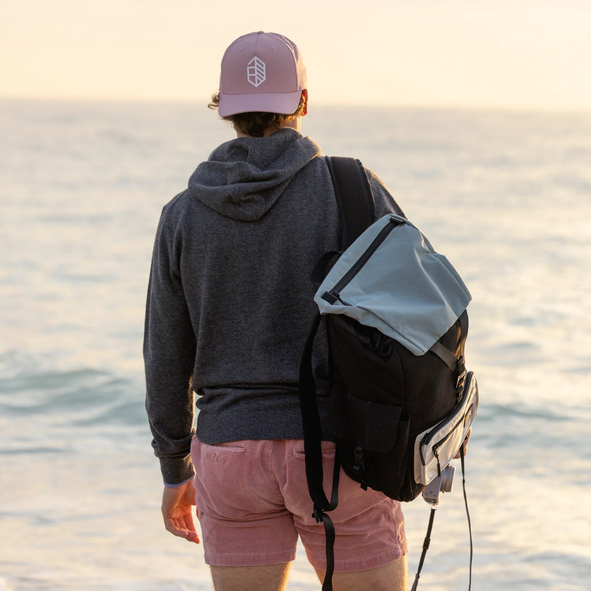 Athletic Utility Snapback Curved - Dusty Pink - Image 2