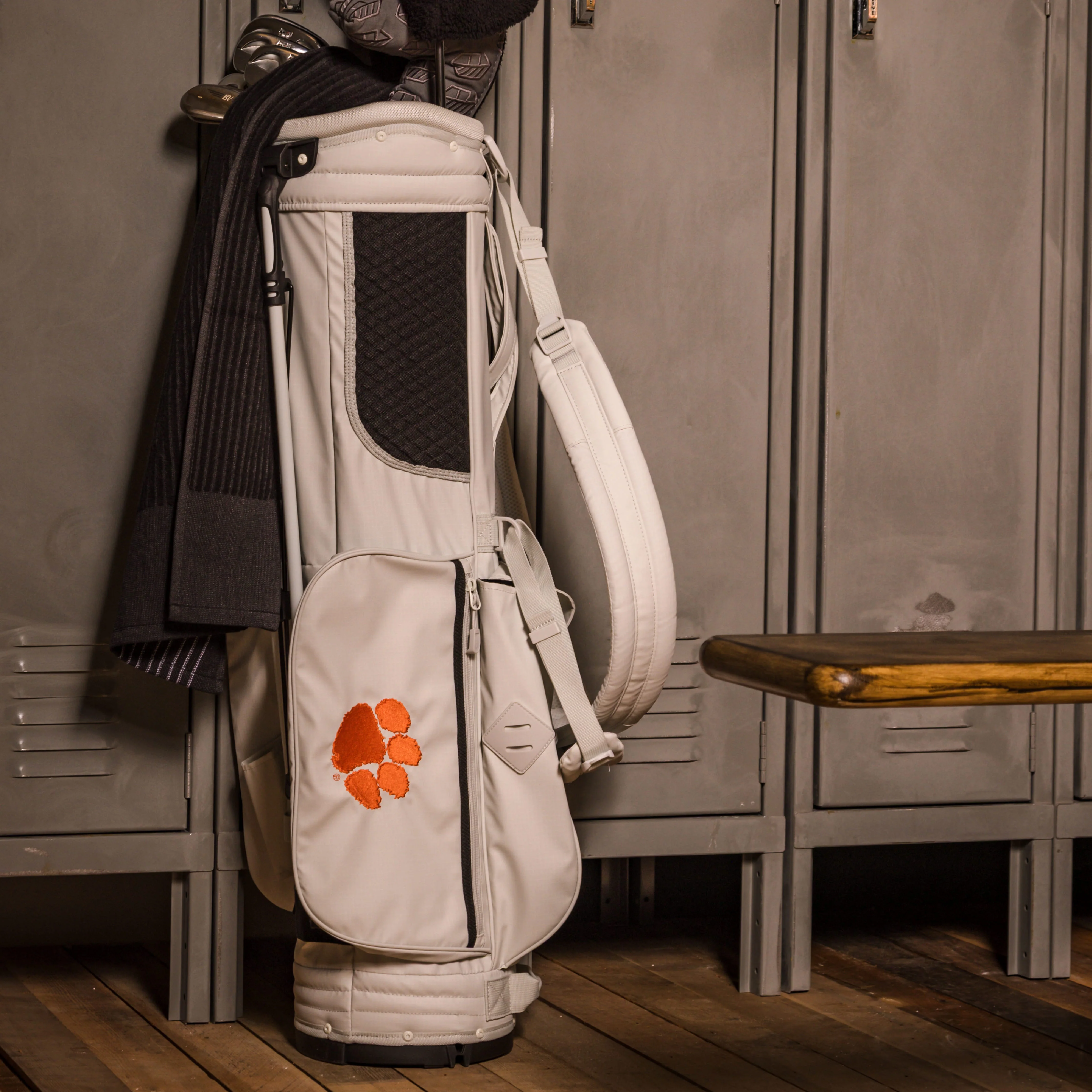 Clemson Rover Stand Bag - Bone - Image 3