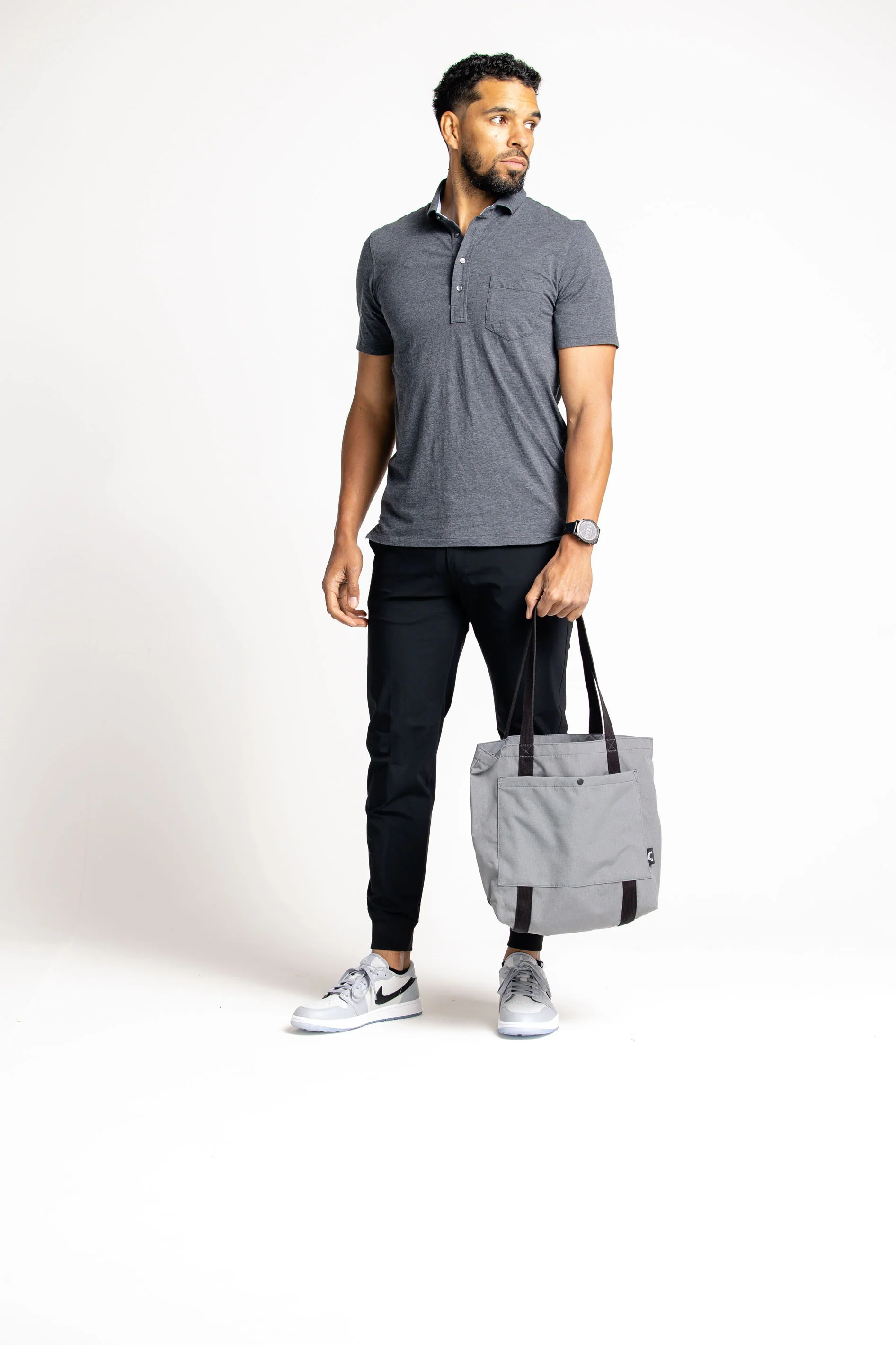 Essential Tote Bag - Charcoal - Image 3