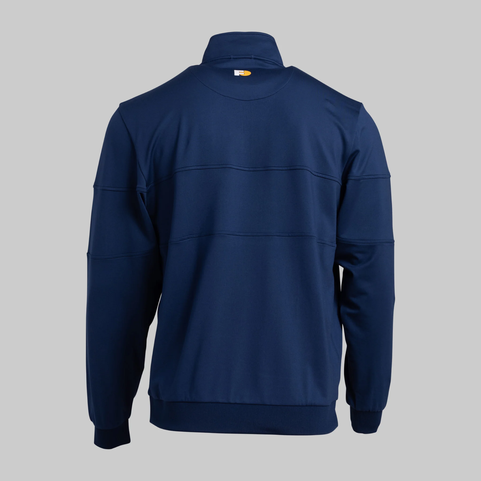 French Terry Quarter Zip - Pageant Blue - Image 4