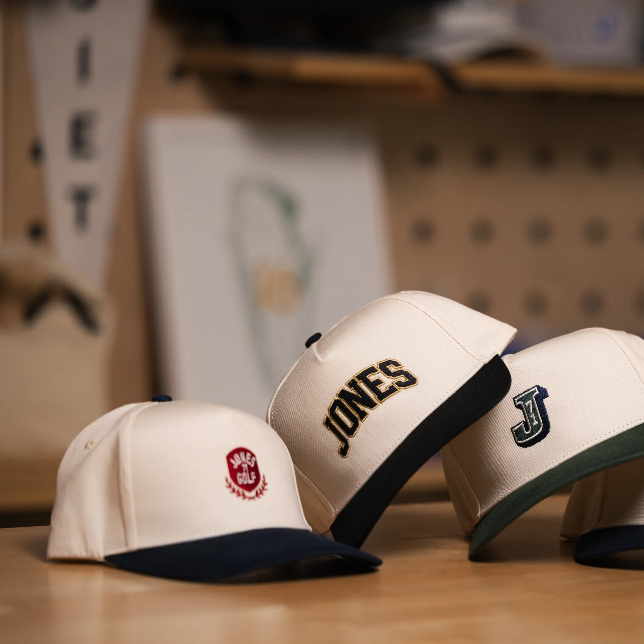 Legacy Snapback Block J '71 - Natural/Green - Image 3