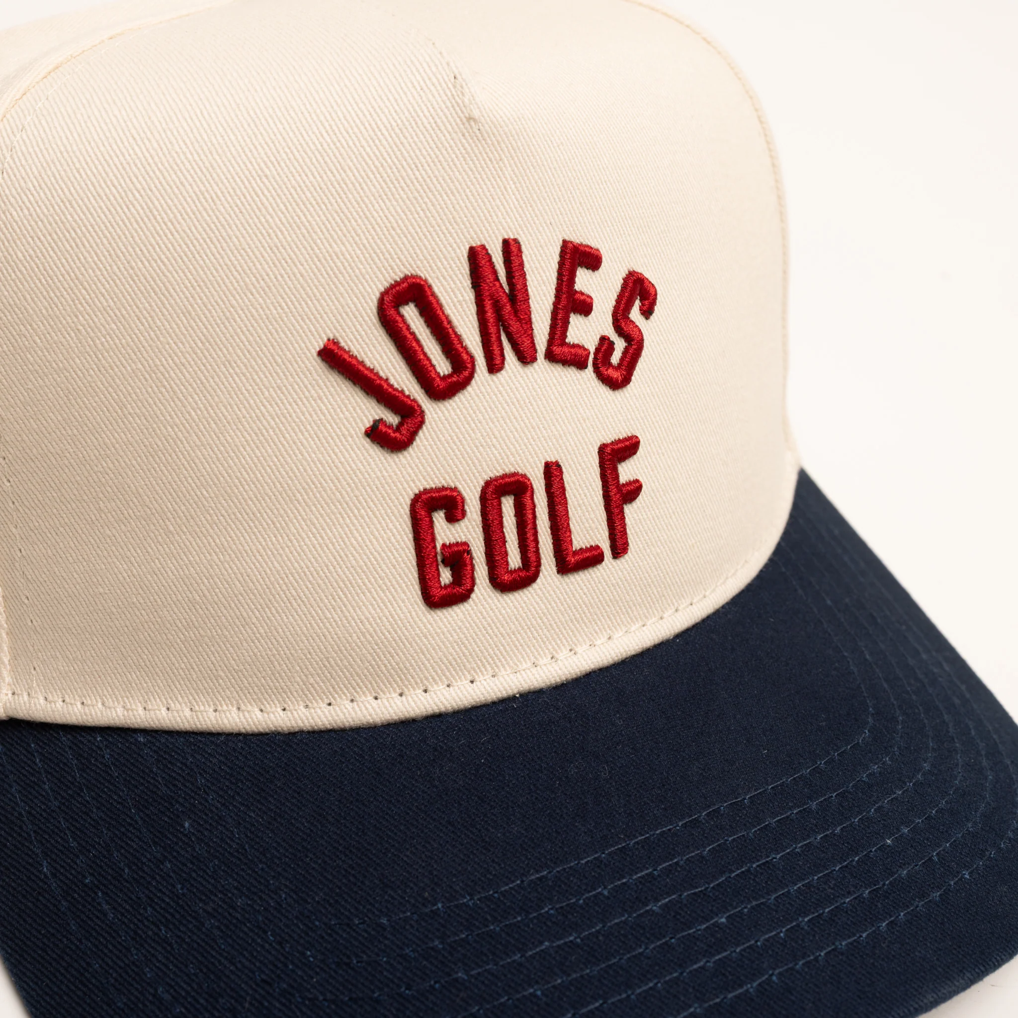 Legacy Snapback Jones Golf - Natural/Navy - Image 2