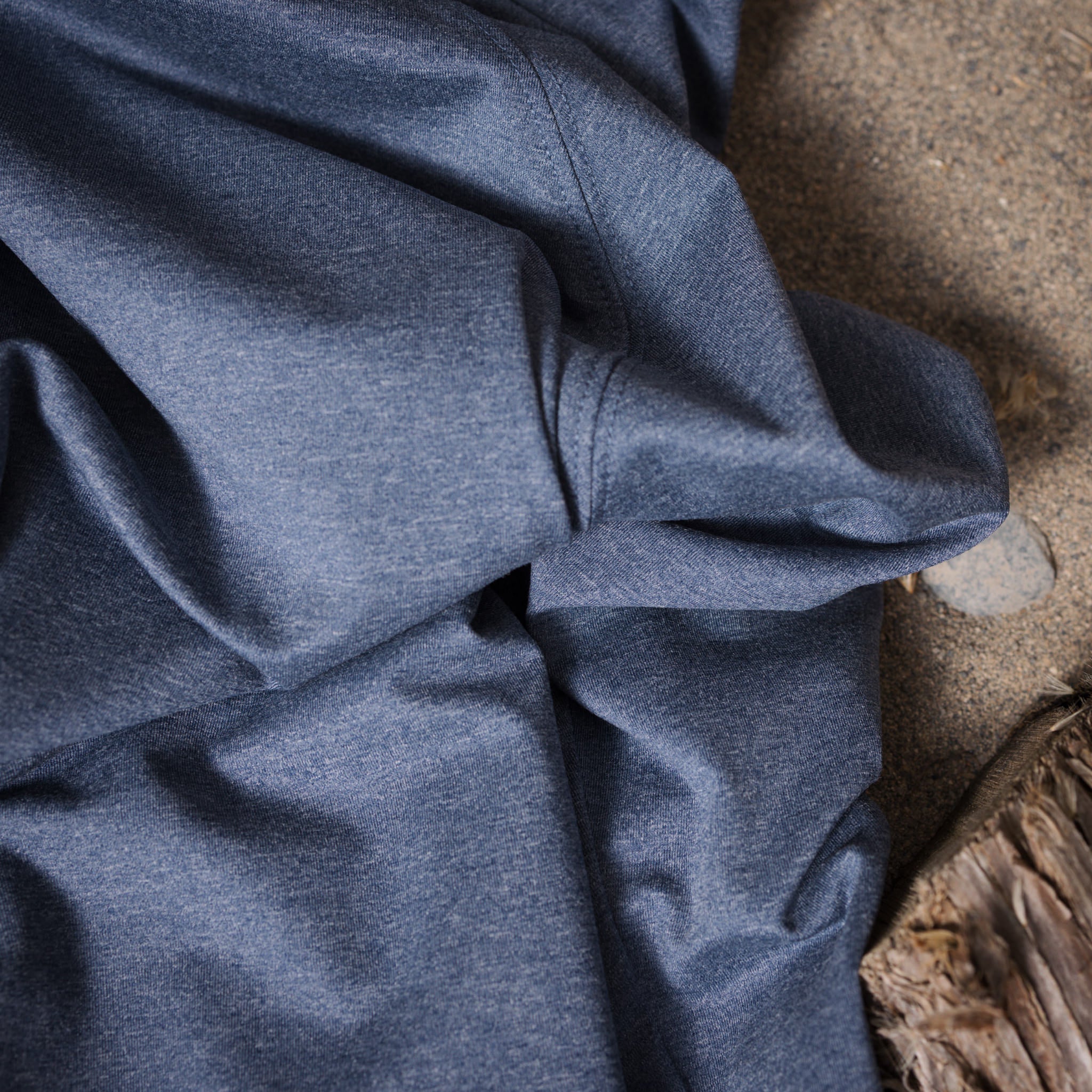 Lightweight Range Hoodie - Heather Navy - Image 3
