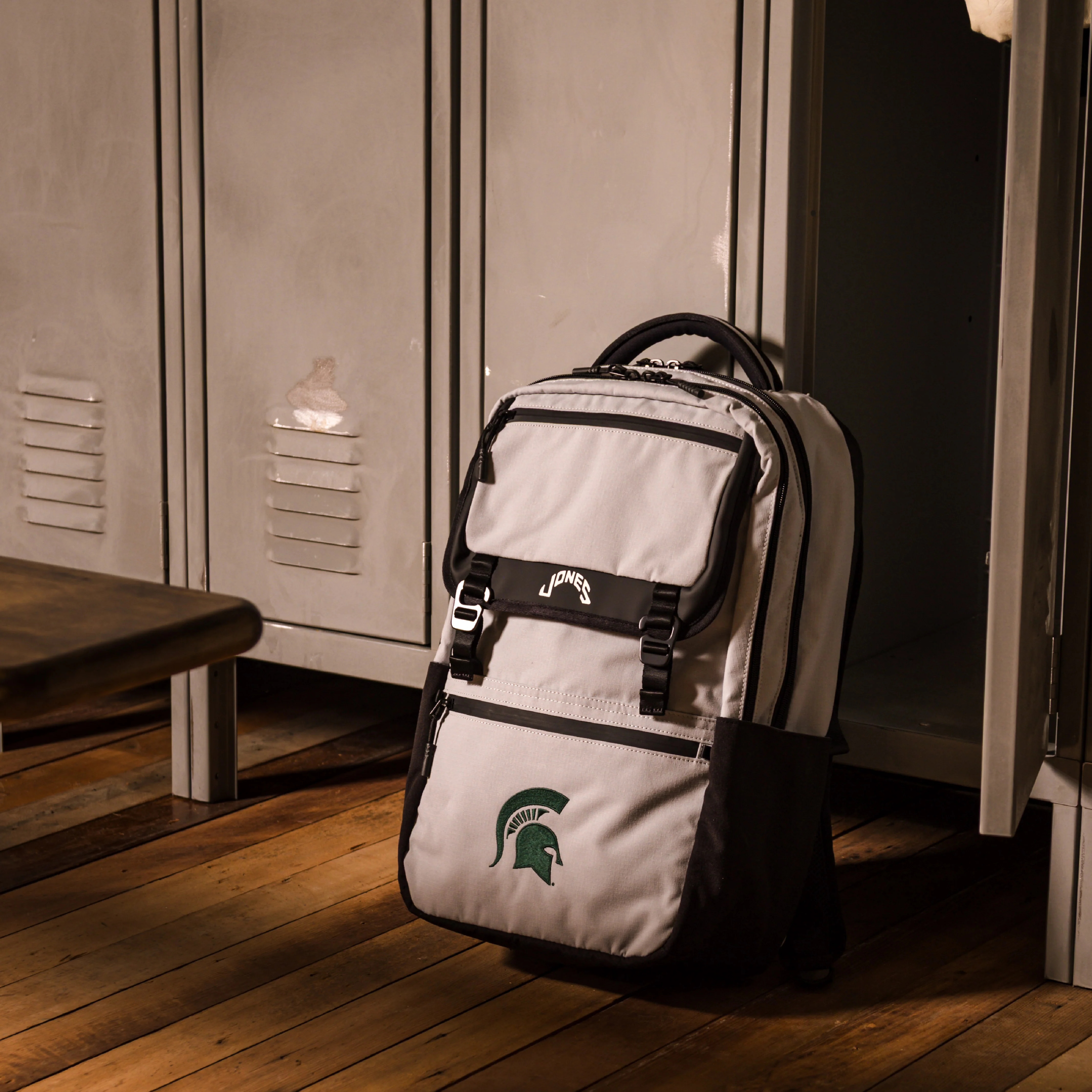 Michigan St. A2 Backpack - Moon Gray - Image 2