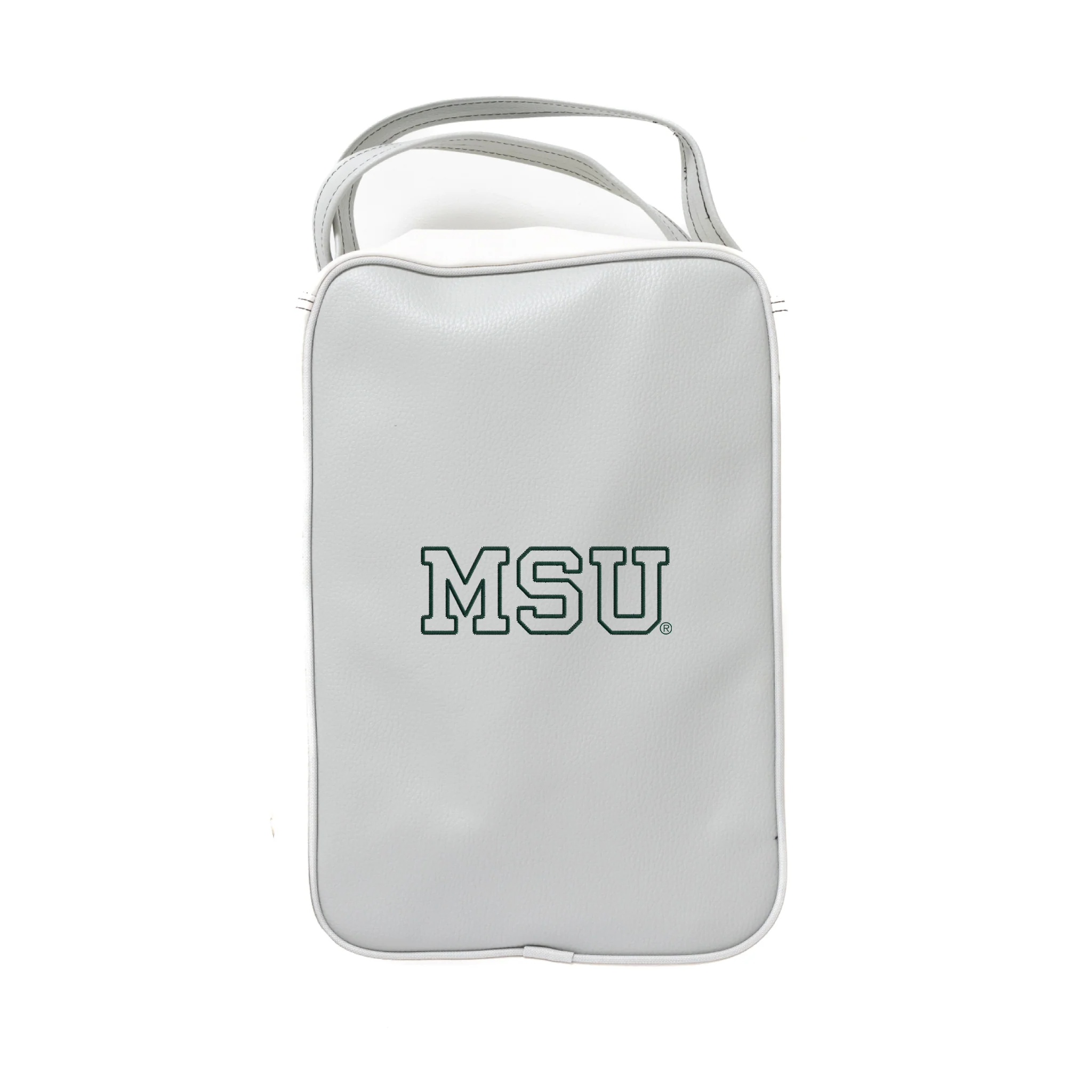 Michigan St. Classic Shoe Bag - Gray