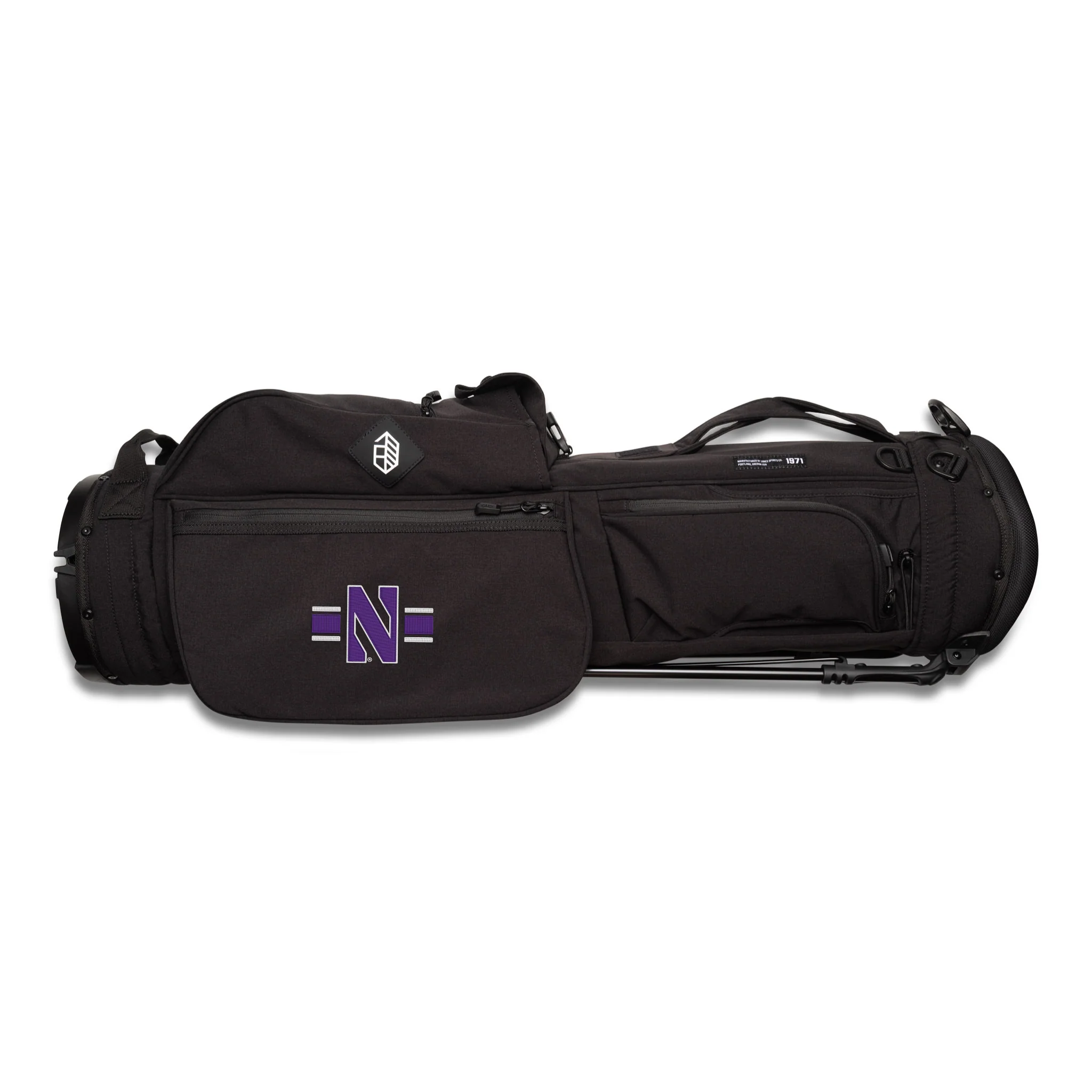 Northwestern Rover Stand Bag - Black - Image 3