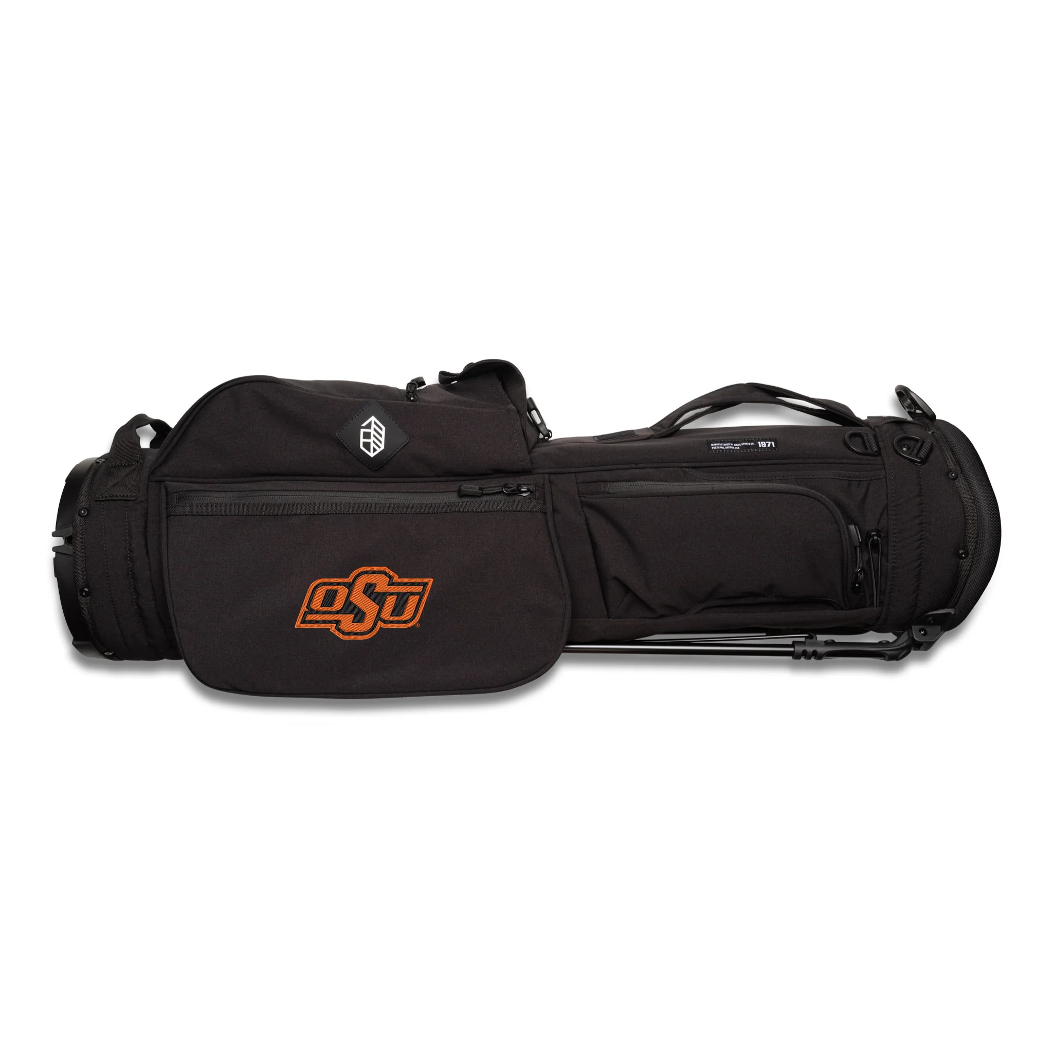 Oklahoma State Rover Stand Bag - Black - Image 8