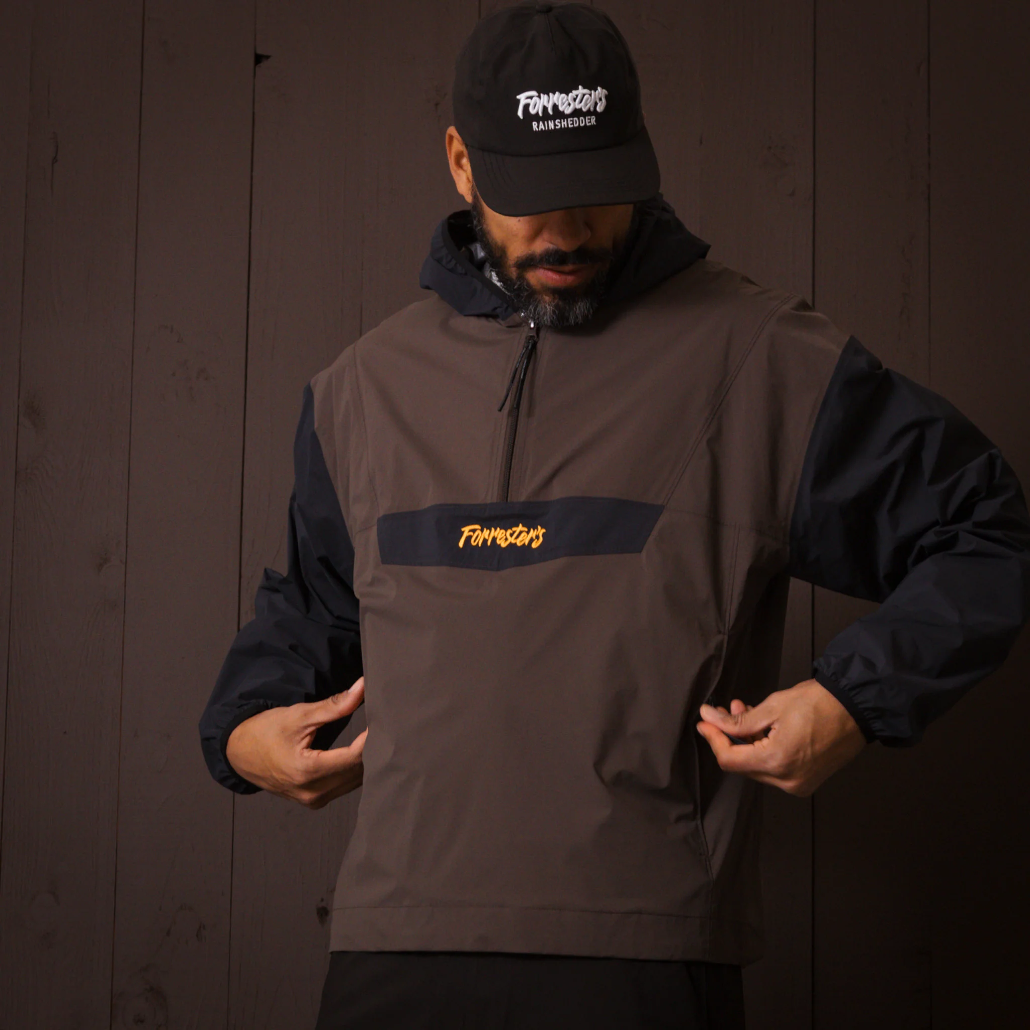Packable Jacket - Timber Brown/Jet Black - Image 3