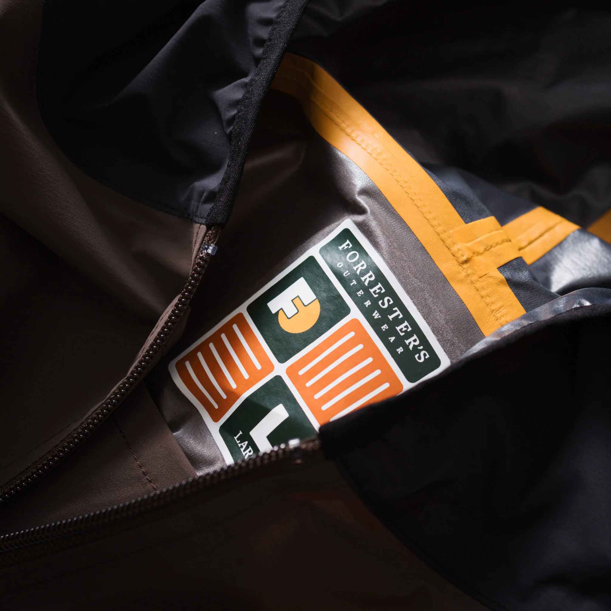 Packable Jacket - Timber Brown/Jet Black - Image 4