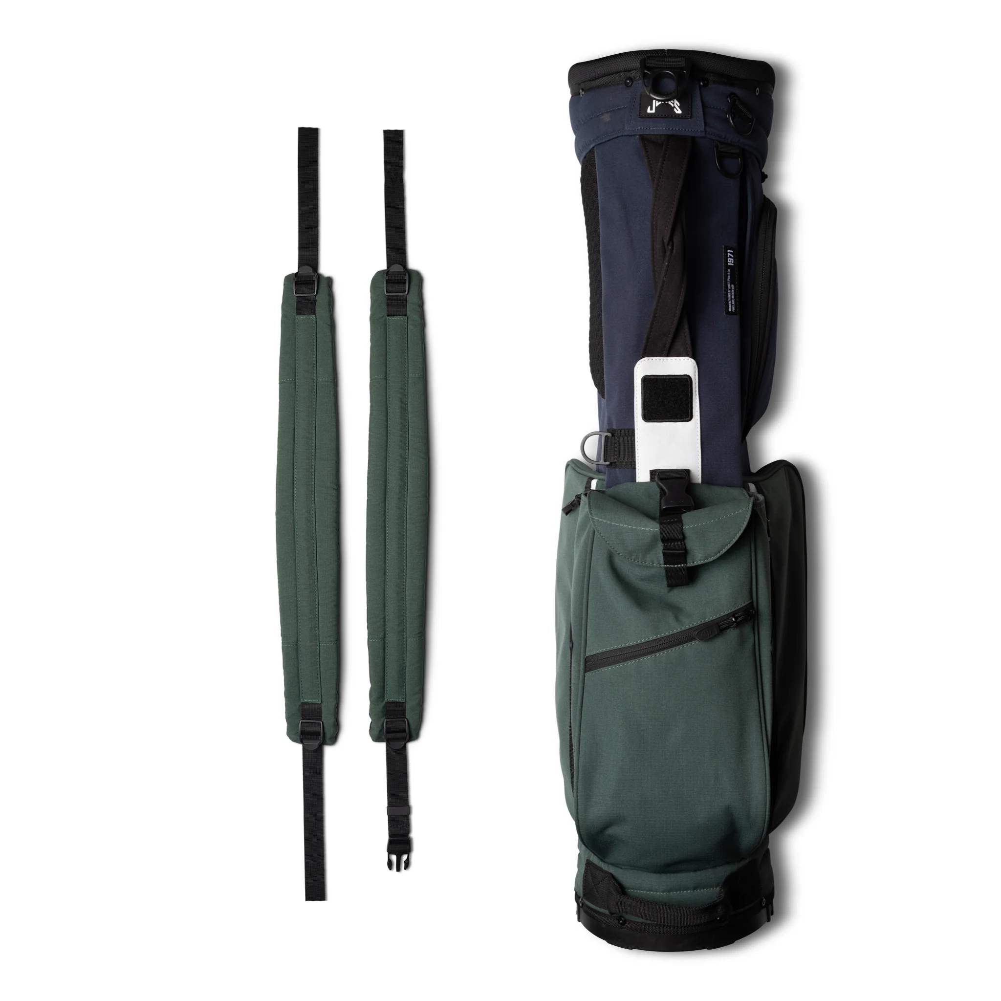 Rover Stand Bag - Navy/Dark Green - Image 11