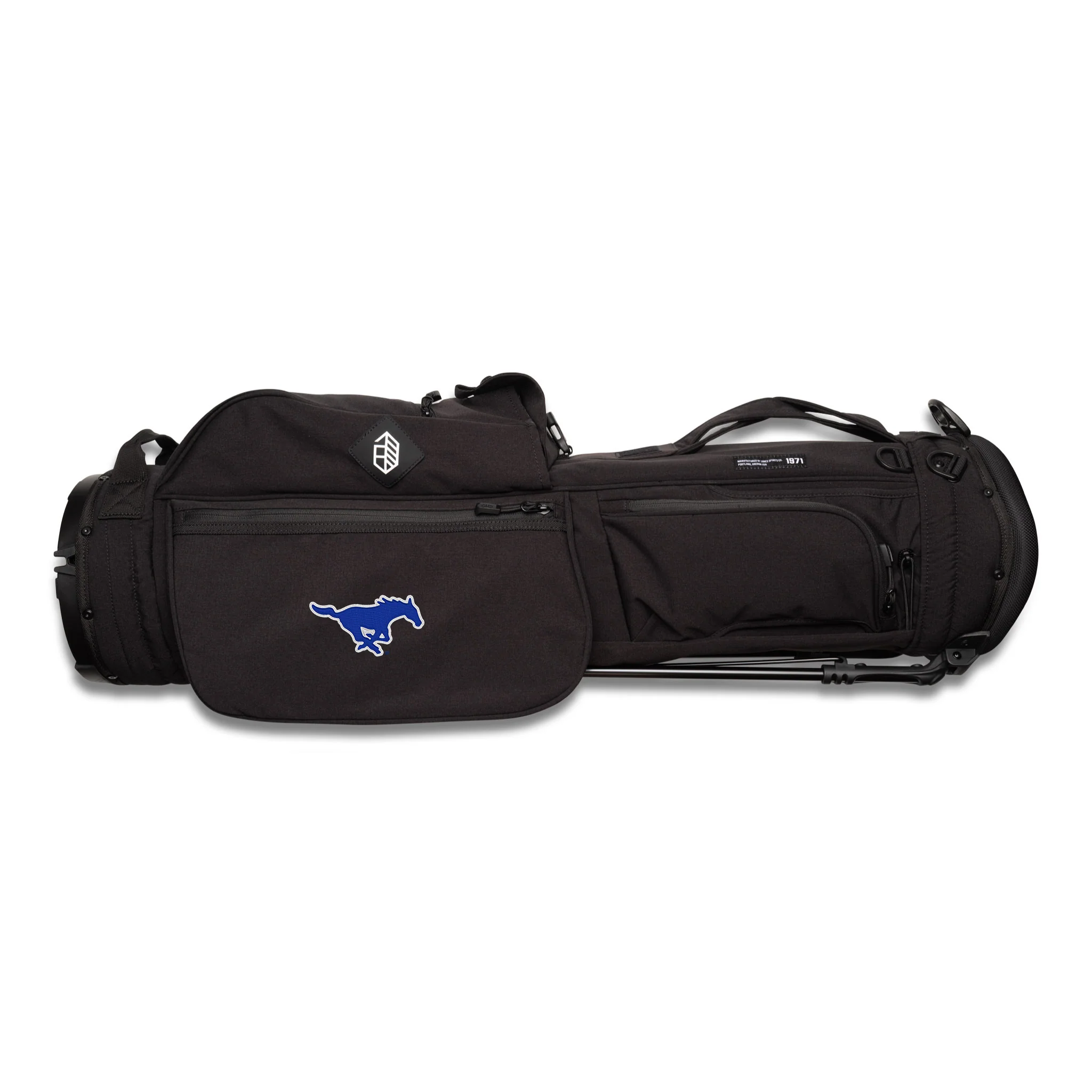 SMU Rover Stand Bag - Black - Image 5