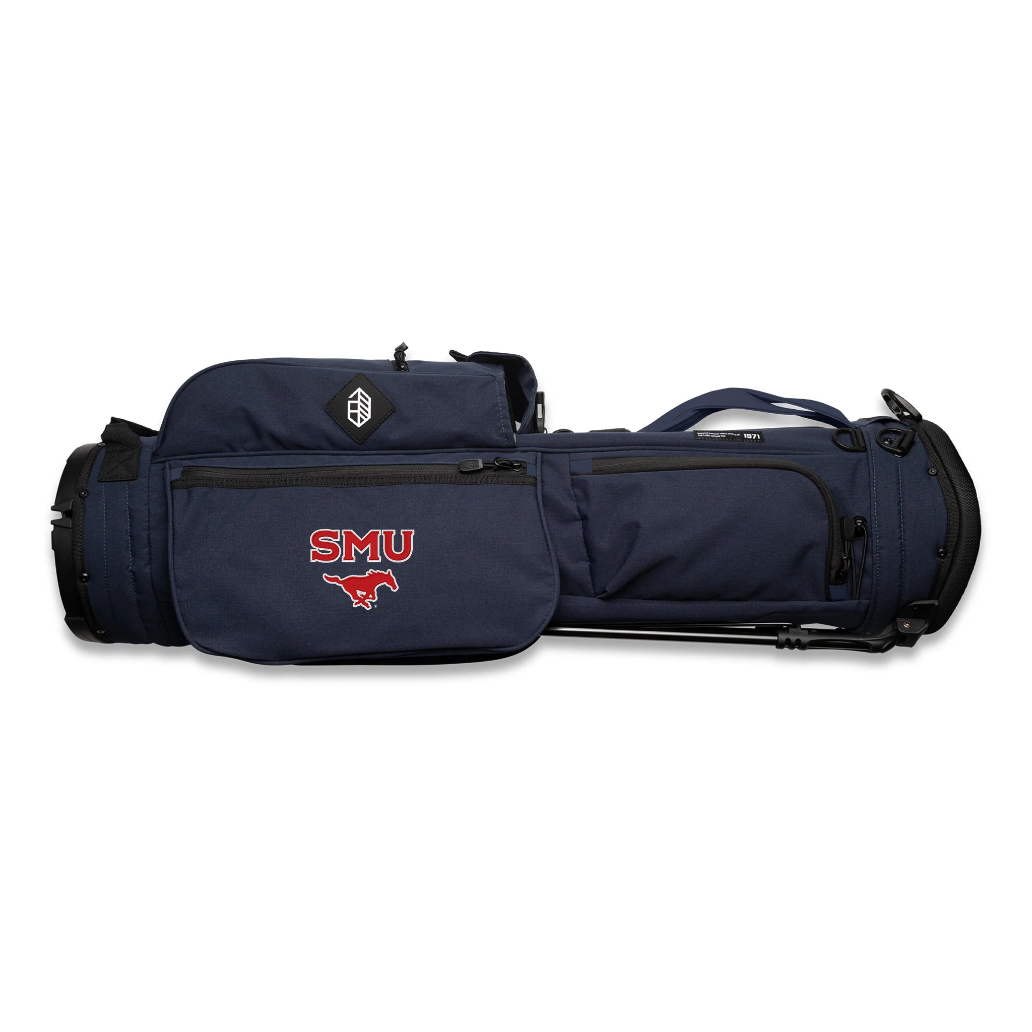 SMU Rover Stand Bag - Navy - Image 5
