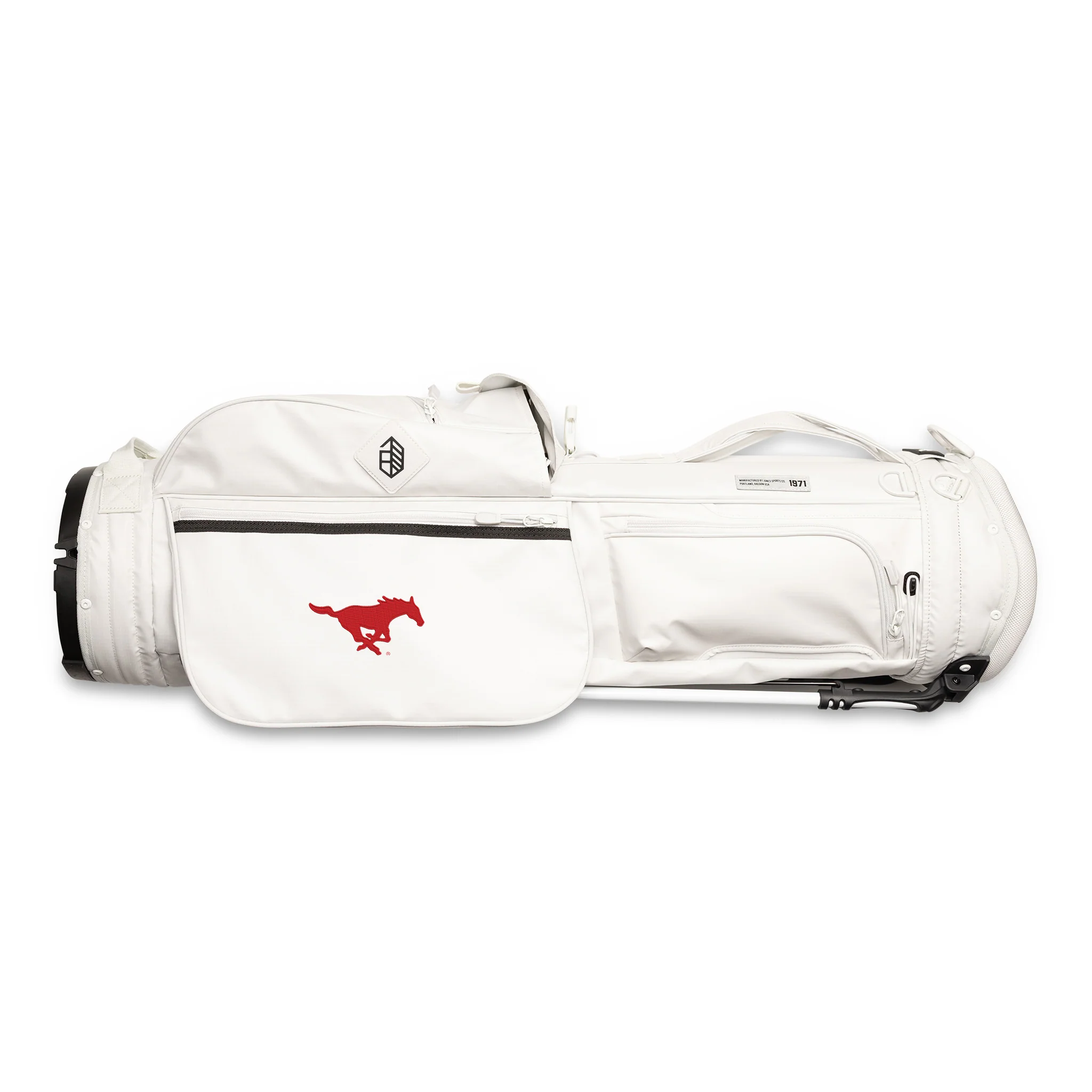 SMU Rover Stand Bag - Bone - Image 5