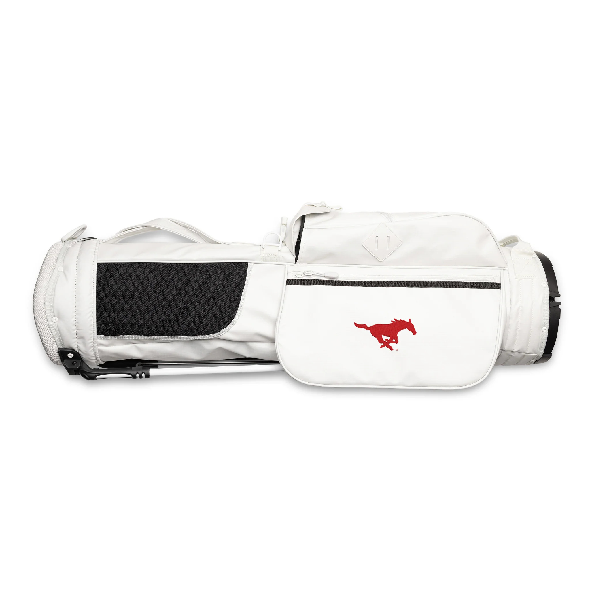 SMU Rover Stand Bag - Bone - Image 9