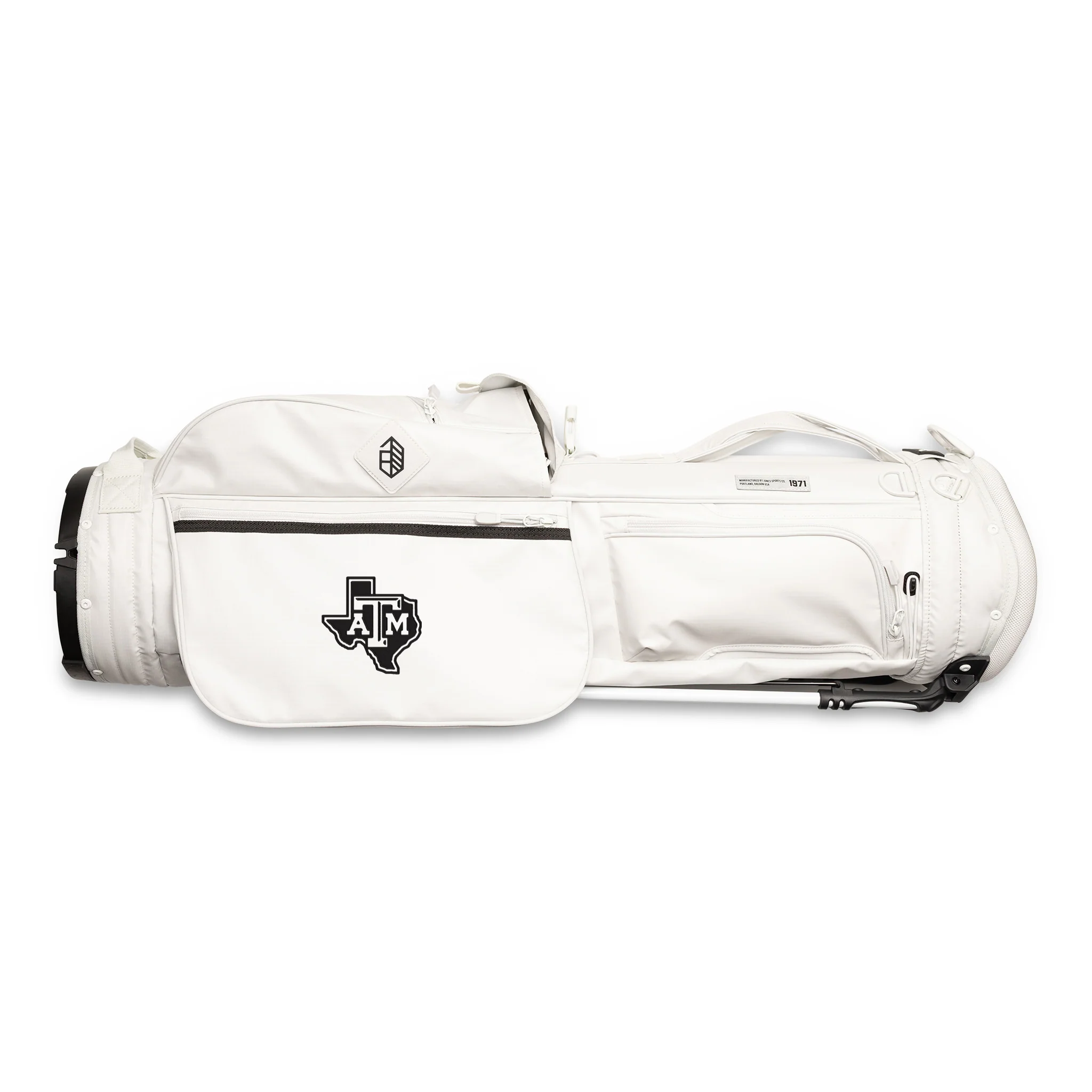 Texas A&M Rover Stand Bag - Bone - Image 4