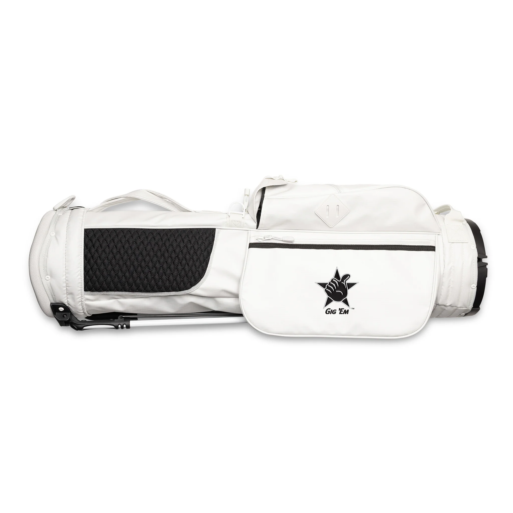 Texas A&M Rover Stand Bag - Bone - Image 5