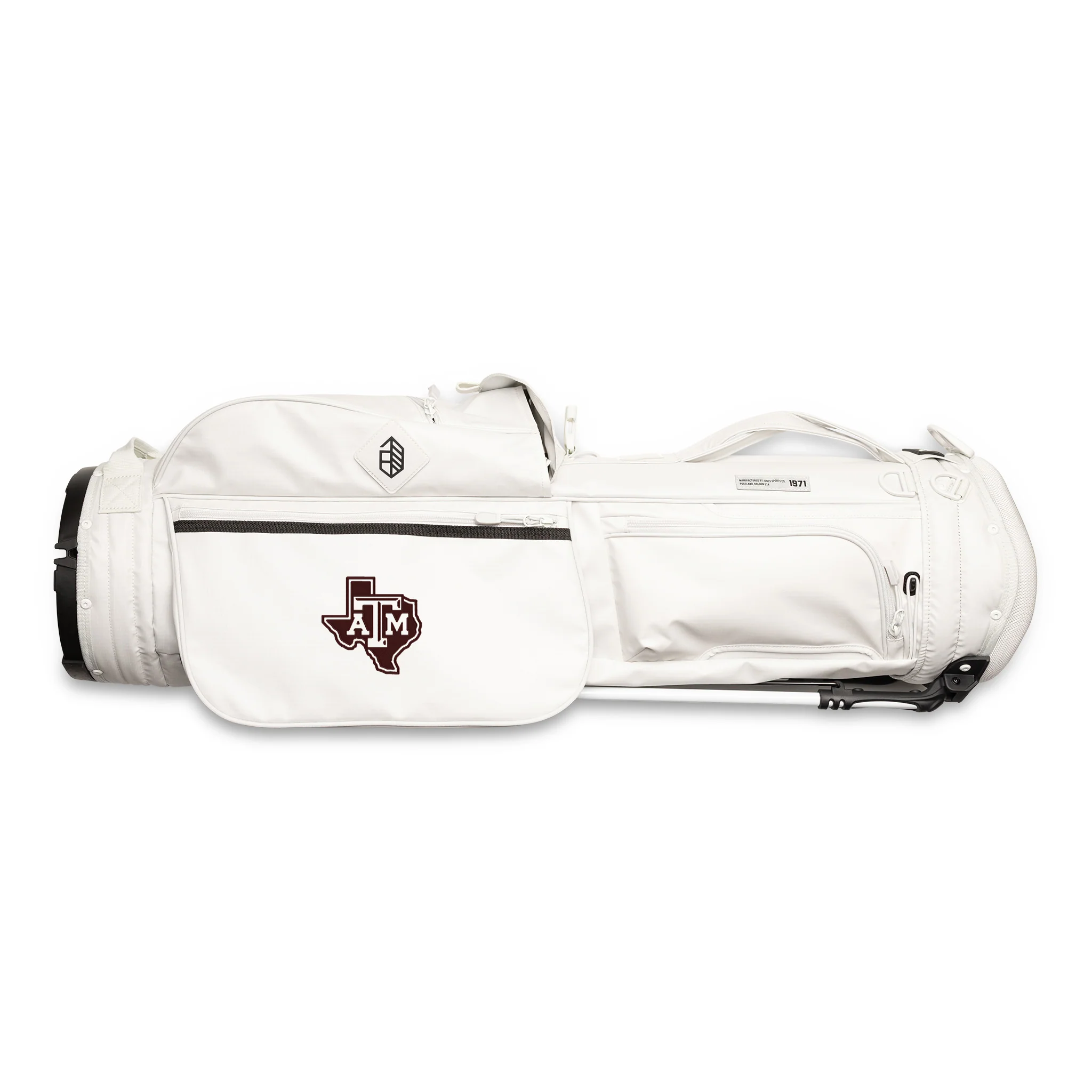 Texas A&M Rover Stand Bag - Bone - Image 7