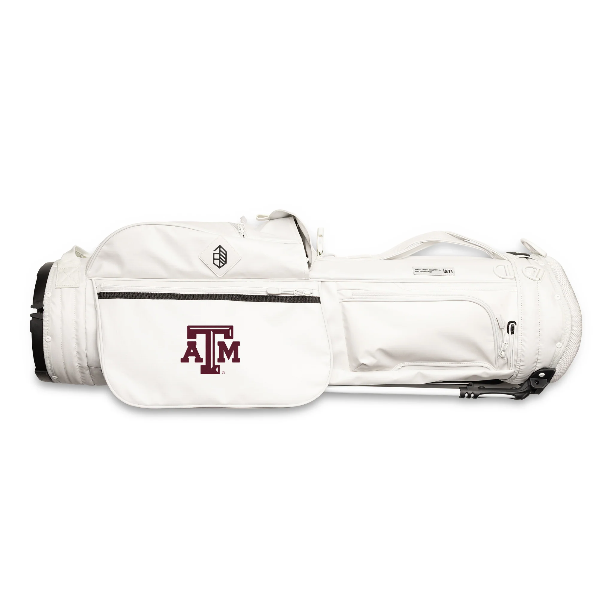 Texas A&M Rover Stand Bag - Bone - Image 9