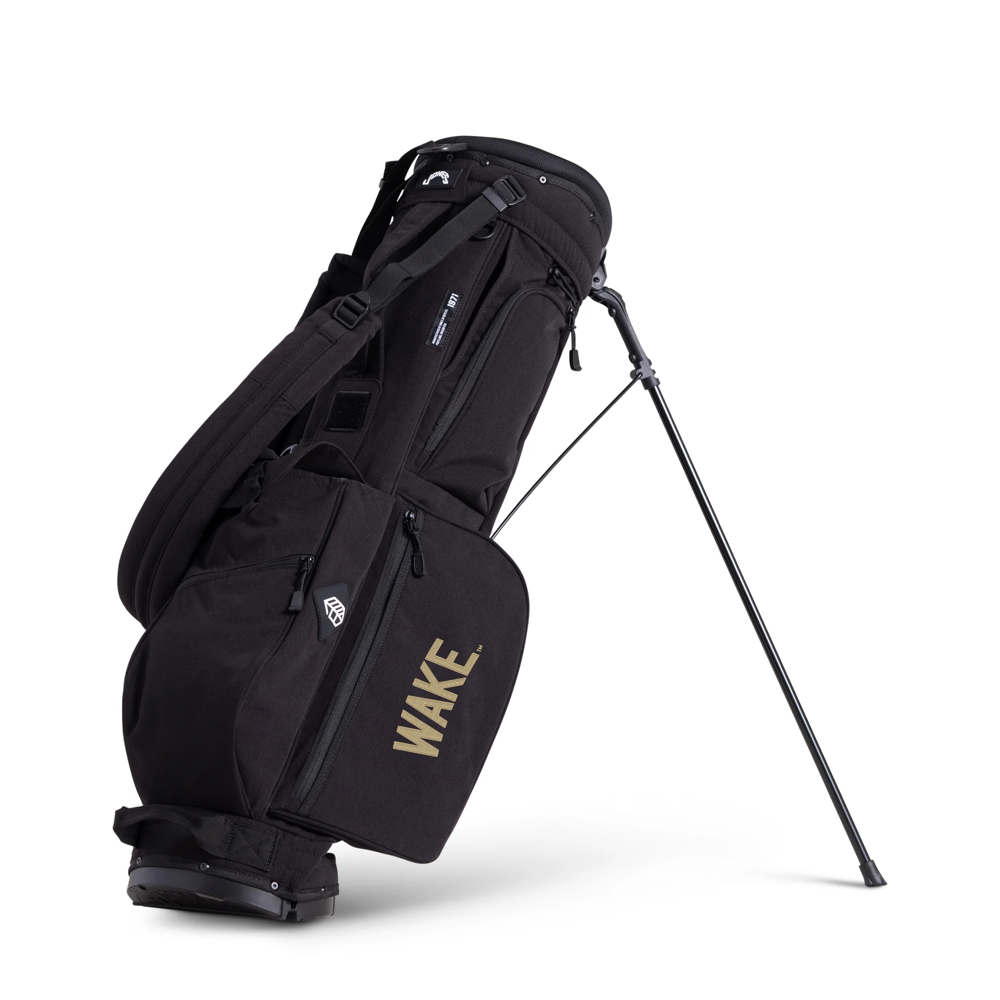 Wake Forest Rover Stand Bag - Black - Image 2