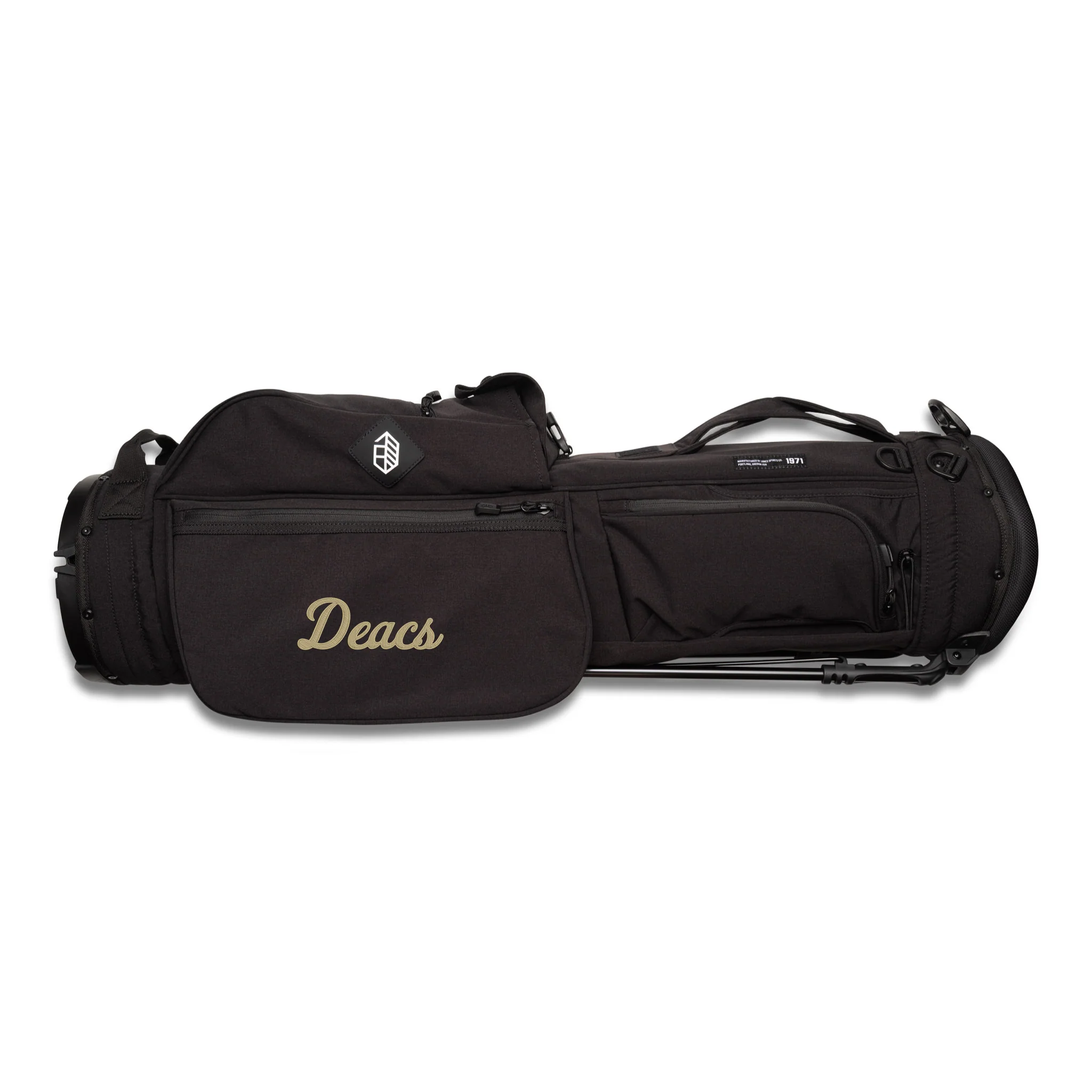 Wake Forest Rover Stand Bag - Black - Image 5