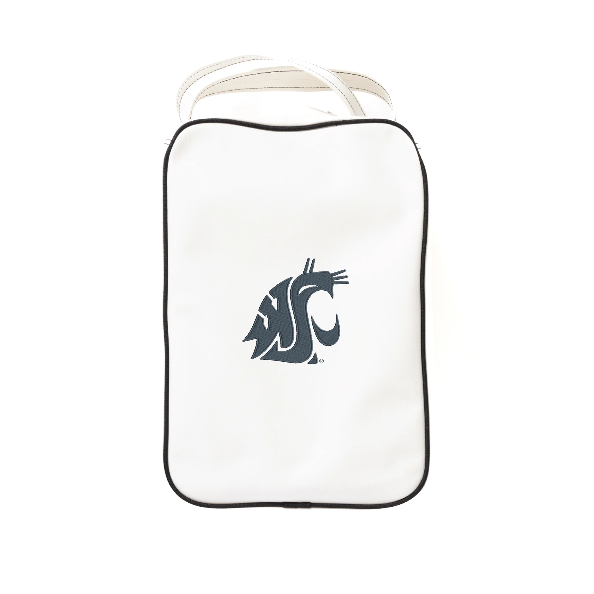 Washington St. Classic Shoe Bag - White