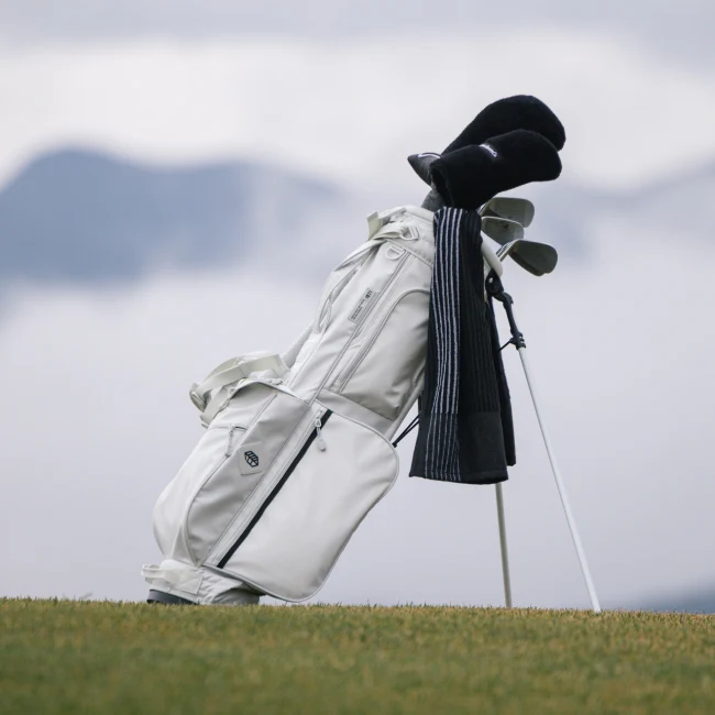 Washington St. Rover Stand Bag - Bone - Image 10